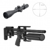 Kuzey Arms Výhodný set PCP vzduchovka Kuzey Gale 6,35 mm a puškohled VictOptics S4 4-16x44 SFP