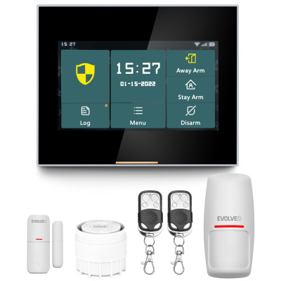 EVOLVEO Alarmex Pro, chytrý bezdrátový Wi-Fi/GSM alarm ALM304PRO