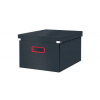 Univerzální krabice Leitz Click&Store COSY, velikost M (A4), sametově šedá 53480089