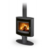 Romotop STROMBOLI G T 30 čierny plech 9,2kw teplovzdušné krbové kachle