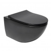 Swiss aqua technologies WC závěsné SAT Infinitio včetně prkénka softclose, zadní odpad SATINF011RREXPBKM