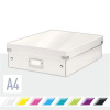 Leitz WOW Click & Store A4 28,1 x 10 x 37 cm, biela