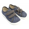 Beda Barefoot dětské plátěnky Nový typ Denim modré