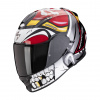 Scorpion prilba EXO-491 - Pirate / Red (M)