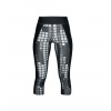 Dámske kompresné 3/4 legíny Under Armour HeatGear Print Armour 017 XS