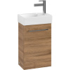 VILLEROY & BOCH Avento závesná skrinka pod umývadielko, 1 dvierka, pánty vľavo, 340 x 202 x 514 mm, Oak Kansas, A87600RH