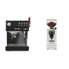 Ascaso Steel DUO PID PLUS, Black&Wood + Eureka Mignon XL, CR white