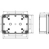 Schneider Electric PanelSeT TBS NSYTBS191610H puzdro na stenu 164 x 193 x 105 ABS svetlo sivá (RAL 7035) 1 ks; NSYTBS191610H