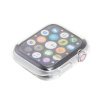 AppleMix Kryt / puzdro pre Apple Watch Series 7 45 mm - gumové - priehľadné