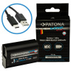Batéria pre fotoaparát PATONA batéria pre Panasonic DMW-BLK22 2400mAh Li-Ion Platinum USB-C nabíjanie (PT1401)