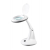 Stolová lampa s lupou REBEL NAR0460-2 5D 6W 60-LED do dielne