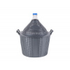 Strend Pro Garden 221446 Demižon Cada Inco, 34 lit. skleněný demižon na víno a lihoviny, plastový kryt