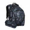 BAGMASTER Študentský set BAG 24 A (2-dielny set) (Študentský set BAG 24 A - šedý s modrými paprskami)