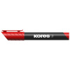 Kores K-Marker XP 1 permanentný popisovač 3-5 mm červený