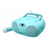 CD prehrávač Muse MD-203 KB s funkciou Sing-A-Long a FM rádiom