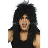 Parochňa - HARD ROCKER - čierna, dlhá 66 cm, strapatá, pánska