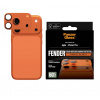 PanzerGlass - Ochranný kryt objektívu Fender pre iPhone 17 Pro, oranžová