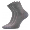 Lonka Emi Unisex ponožky - 3 páry BM000000575900100669 svetlo šedá 35-38 (23-25)