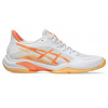 Dámska obuv na badminton/squash Asics Blade FF 2 - white/vivid coral - Biely (41,5)