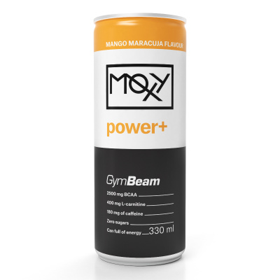 Moxy Power+ Energy Drink 330 ml - GymBeam Příchuť: Lesní ovoce, Balení (ml): 330 ml