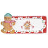 Vianočný porcelánový podnos s perníkmi Sweet Christmas 36x16cm, Easy Life
