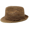 Fiebig - Headwear since 1903 Trilby Raffia - slamený klobúk crochet hnedý Veľkosť: Unisize (S-XL)