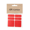 Force Nálepky reflexné sada 6 ks, červené