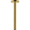 Hansgrohe 27389990 Stropné rameno S 300 mm, leštený vzhľad zlata