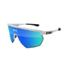 Okuliare SCICON Aerowing White Multimirror Blue + Rain Clear Lenses