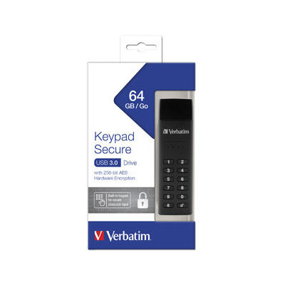 Verbatim USB flash disk 49428 Keypad Secure 64GB