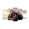 Obrázok na skle 160x85 Hot Rod Rim Desert (Obrázok na skle 160x85 Hot Rod Rim Desert)