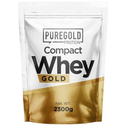 PureGold Compact Whey Protein 2300 g - vanilkový milkshake