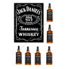 Fondánový obrázok - Jack Daniels