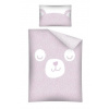 Detexpol obliečky Medvídek ružové 100 x 135 , 40 x 60 cm