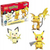 Mattel MEGA CONSTRUX Pokémon Pikachu / Pichu / Raichu 3v1 STAVEBNICE