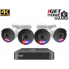 iGET HGNVK88504 - Kamerový UltraHD 4K PoE set, 8CH NVR + 4x IP 4K kamera, zvuk, SMART W/M/Andr/iOS 75020562