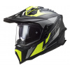 LS2 MX701 Explorer C Carbon Focus Matt Titanium H-V Yellow
