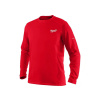 MILWAUKEE Technické tričko s dlhým rukávom červené WWLSRD XL