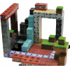 Magnetické kocky Minecraft 184 dielikov 2 figúrky pre deti od 6 rokov