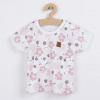 Dojčenské tričko s krátkym rukávom Koala Flowers - 74 (6-9m)