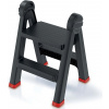 Schodíky TITAN LADDER čierny 47,0x43,5x63,0cm
