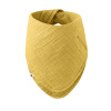 BIBS Bandana mušelínový slintáčik z BIO bavlny,Mustard