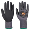 PORTWEST Rukavice A715 Grip 15 Impact, nitrilové POR-A715K8RM M Černá