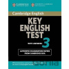 Cambridge Key Eng Test 3: Student´s Book with answers - Cambridge University Press