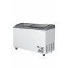 TEFCOLD Pultová mraznička prosklené oblé víko | ARO 406/2 Grey Edge