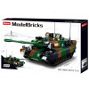 Sluban Stavebnica Model Bricks M38-B0839 Hlavný nemecký bojový tank 2v1
