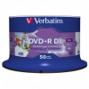 Verbatim DVD+R DL Double Layer Wide Inkjet Printable 43703 8.5GB 8X spindle 50-pack