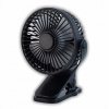 Stolový ventilátor Ruhhy Bezdrôtový ventilátor s klipom Stojanový Ventilátor čierny