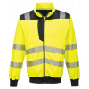 Portwest PW370 Reflexná mikina PW3 XL, Reflexná žltá-Čierna
