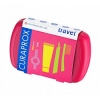 Curaprox Travel Set zubná kefka + CPS medzizubné kefky 2 ks + zubná pasta 10 ml darčeková sada, magenta